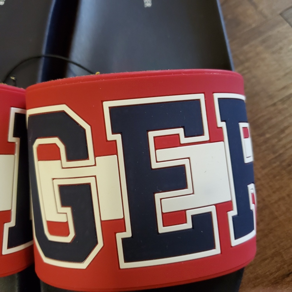 Tommy Hilfiger Destyn Womens Slides Sandal Red/Whi - Picture 6 of 8